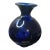 1980s Exquisite Signed Davidson Cherokee Reactive Glaze Art Studio Pottery Vase. For Sale