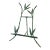 Hollywood Regency Faux Bamboo Metal Picture Frame Tabletop Easel For Sale
