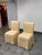 Transitional Custom Design Side Dining Chairs, Pair For Sale - Image 3 of 12