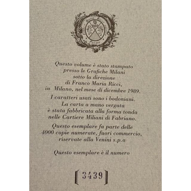 Early 20th Century Venini Murano 1921 Limited Edition Numbered Black Book For Sale - Image 11 of 11