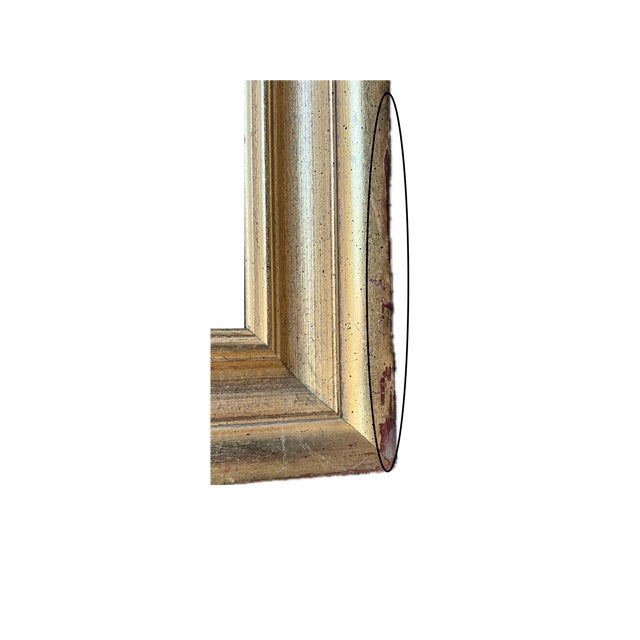 Robert Peckham Rosa Heywood Folk Art Lithograph j.j. Kormann & Sons Custom Gilded Frame 22x31 Large For Sale - Image 13 of 16