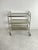 Metal Vintage Steel Service Trolley, 1980s For Sale - Image 7 of 9