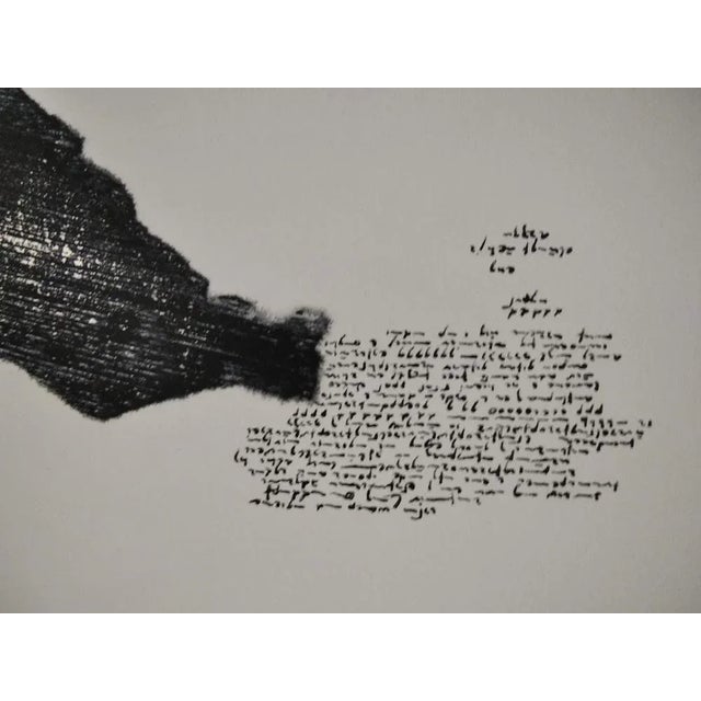 Rafael Ruz, Composition, 1986, Mixed Media on Paper For Sale - Image 4 of 6