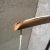 Wood 1970s Scandinavian Wall Sconce Teakwood & Frosted Glass Holmegaard Atttributed For Sale - Image 7 of 11