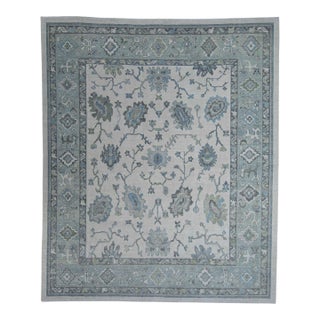 Turkish Oushak Rug 12'6" x 14'11" #20397 For Sale