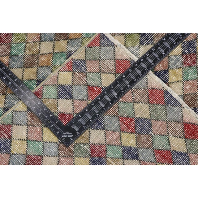 Vintage Turkish Sivas Rug - 03’08 X 07’01 For Sale In Dallas - Image 6 of 10