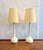Scandinavian Modern B44 Table Lamps in Wood by Hans-Agne Jakobssen for AB Markaryd, Sweden, 1960s, Set of 2 For Sale - Image 12 of 13