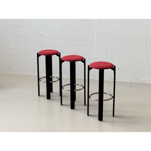 Vintage Bar Stool by Bruno Rey for Dietiker, Switzerland, 1970s For Sale - Image 11 of 18