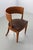 Antique Danish Round Back Oak Chair, 1920s For Sale - Image 4 of 18