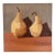 Abstract Pears Still Life Oil Painting on Artist 12" X 12" Board Unsigned For Sale