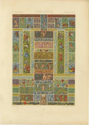 Durin after Albert Racinet, LI of L’Ornement Polychrome, 1869, Paper