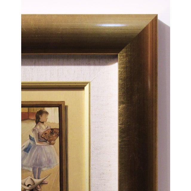 Yellow Joan Wilkie, Nuns at the Museum, Circa 1950 For Sale - Image 8 of 10