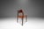 Set of Six ( 6 ) Model 55 and Model 71 Dining Chairs in Rosewood by Niels Møller for j.l. Møllers Møbelfabrik, Denmark, 1960's For Sale In Orlando - Image 6 of 18