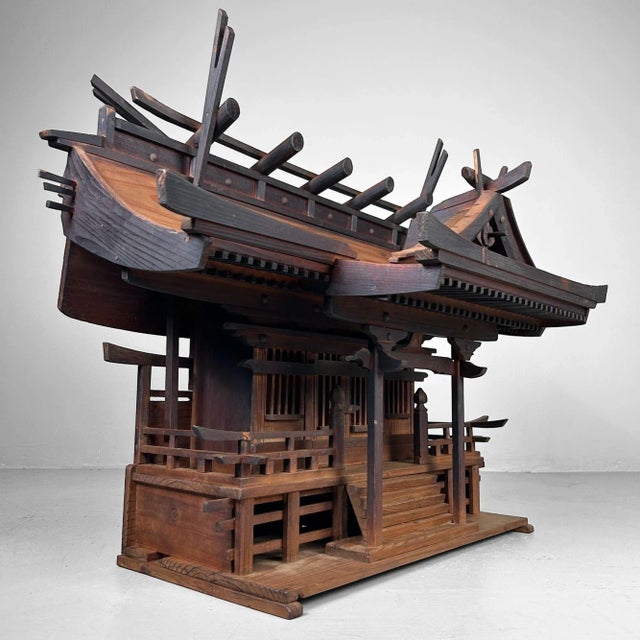Meiji-Era Kamidana Japanese Shinto Shrine, 1890s For Sale - Image 10 of 18