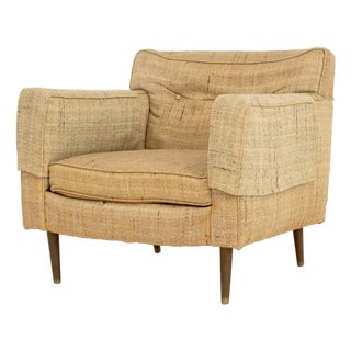Edward Wormley for Dunbar Upholstered Arm Chair For Sale
