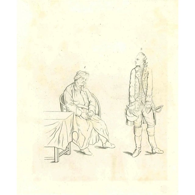 Portrait of a man is an original artwork realized by James Caldwall for Johann Caspar Lavater's "Essays on Physiognomy,...