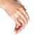 Haus of Brilliance 14K Yellow Gold Plated .925 Sterling Silver 1/3 Cttw Round Diamond Crisscross Engagement Ring Bridal EVS1010 For Sale - Image 4 of 5