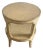 1990s Maitland Smith Faux Ostrich Leather Tier Side Table For Sale