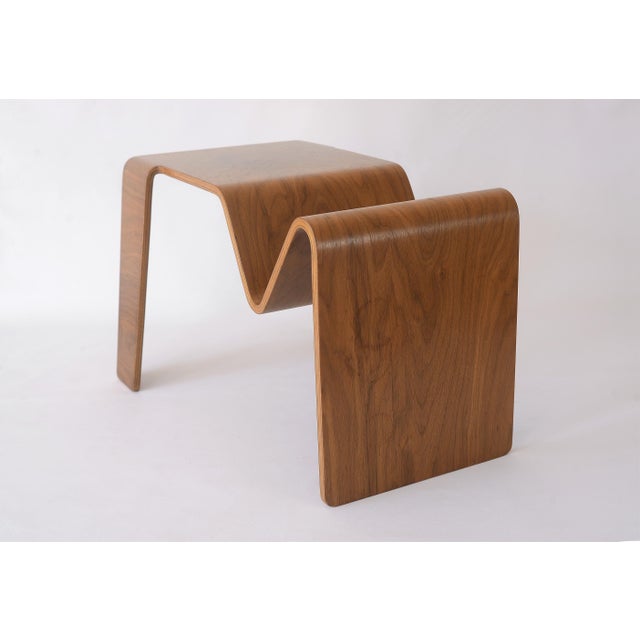 Mid-Century Modern Isaac Krady Sculptural Bent Plywood Coffee Table For Sale - Image 3 of 17