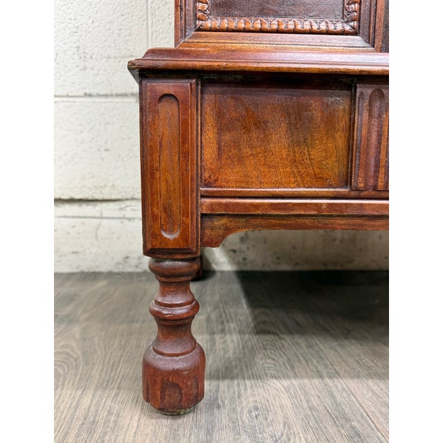 Wood Vintage Georgian Revival Mahogany Cabinet For Sale - Image 7 of 12
