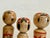 Wood Three Vintage Kokeshi Dolls For Sale - Image 7 of 10
