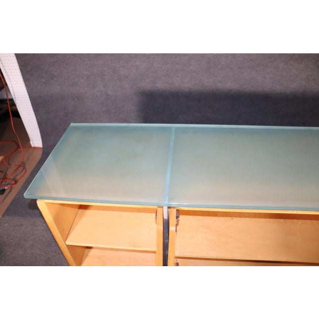 Mid 20th Century Glass Top Cabinet For Sale In Philadelphia - Image 6 of 12