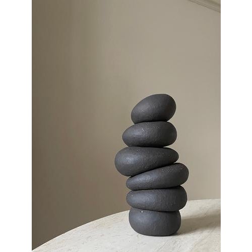 Modder Proudly Practicing No Ceramic Sculpture by Françoise Jeffrey Dimensions: Ø 24 x H 12 cm Materials: stoneware piece,...