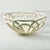 Vintage Italian Arts & Crafts Boho Chic Handcrafted Open Weave Studio Pottery Serving Bowl, Ivory For Sale - Image 4 of 11