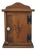 Pine Apothecary Farmhouse Wheat Branch Medicine Spice Rack Cabinet 16" For Sale