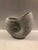 Metal Vintage Whitewashed Brass Nautical Seashell Planter For Sale - Image 7 of 7