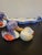 Vintage Japanese Lusterware 4 Piece Duck Condiment Set For Sale - Image 9 of 16