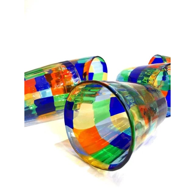 Fulvio Bianconi Glassware, 2004, Set of 6 For Sale - Image 11 of 18