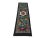 English Velvet Suzani Fabric / Colorful Table Runner For Sale - Image 3 of 6