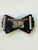 Plastic Rare Vintage 1930s Carved Black Bakelite Convertible Belt Buckle & Brooch - Martini Glass Cabochon For Sale - Image 7 of 8