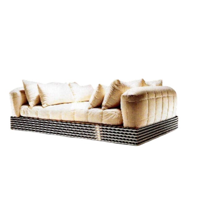 Brueton 1970s Mid-Century Modern Attributed to Brueton Radiator Bed For Sale - Image 4 of 5