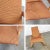 Vintage Mid-Century Modern Rocker Rocking Chair Oak With High Back Original Upholstery For Sale - Image 10 of 13