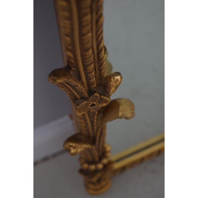 Friedman Brothers Large Louis XV Gold Gilt Wall Mirror For Sale - Image 10 of 13