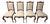 18th Century Louis XV Chairs in Carved and Gilded Wood, France, Set of 4 For Sale
