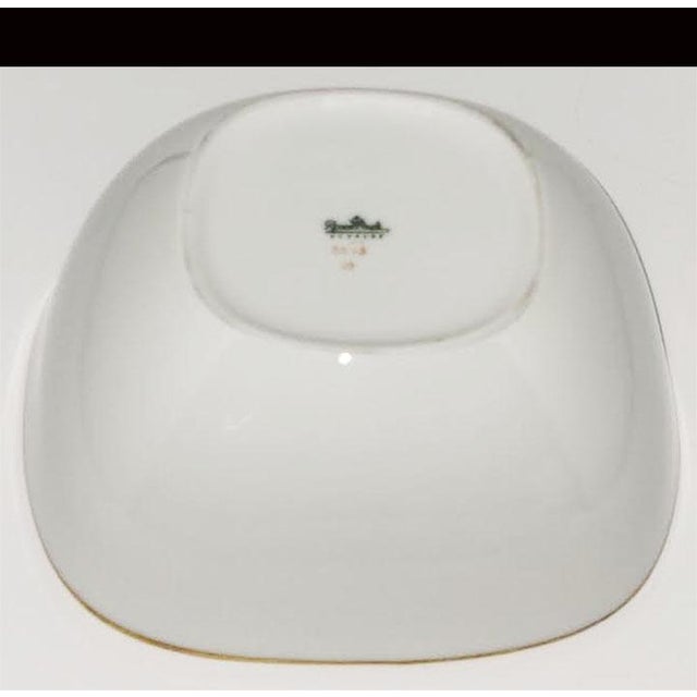 Rosenthal Rosenthal Continental Fortuna Pattern White Serving Bowls - Set of 2 For Sale - Image 4 of 4