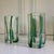 2020s Contemporary Verdure Stripe Italian Murano Glass Tumblers - Set of 4 For Sale - Image 5 of 8