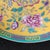 Chinese Ceramic Plate,Qianlong Marked Famille Yellow Ground Rose Porcelain Plate Hand Painted Flowers Pattern For Sale - Image 10 of 11