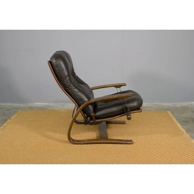 Set of Reclining Armchair with Footrest, 1970 For Sale - Image 11 of 12