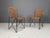 Brown Abanica Chairs in Wicker attributed to Oscar Tusquets for Aleph, 1990s, Set of 6 For Sale - Image 8 of 12