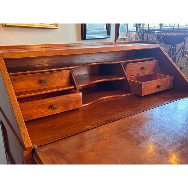 Slant Front French Country Style Louis XVI Secretary. For Sale In Minneapolis - Image 6 of 12
