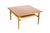 1960s 1960s Danish Modern / Mid Century Square Coffee Table Attributed to Kurt Østervig for Jason Mobler— Cane Shelf For Sale - Image 5 of 7