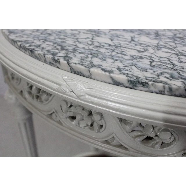 Brown Wooden Side Table, 1920s For Sale - Image 8 of 18