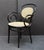 Bentwood Black Armchair With Caned Seat and Back From Italy (Two Available) For Sale - Image 11 of 12