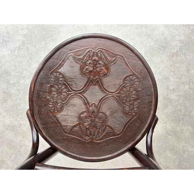 Set of Bentwood Dining Chairs from Thonet, 1920s For Sale - Image 9 of 11