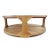 2020s Salvaged Natural Elm Round Coffee Table For Sale - Image 5 of 10