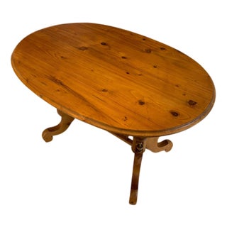 Farmhouse Table in Spruce For Sale